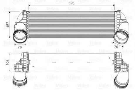 Радіатор Valeo 818562