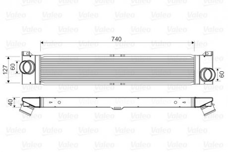 Інтеркулер Valeo 818586 (фото 1)