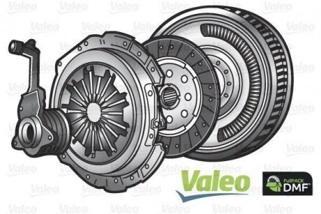 Маховик+ комплект зчеплення Valeo 837409 (фото 1)
