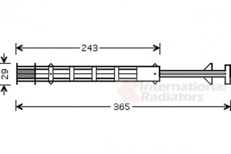 Осушитель кондиционера Van Wezel 0900D247 (фото 1)