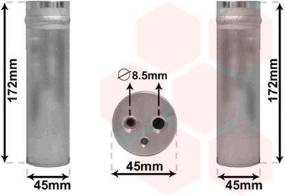 Осушувач кондиціонера Van Wezel 2700D185