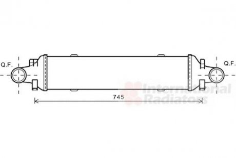 Теплообменник Van Wezel 30004593