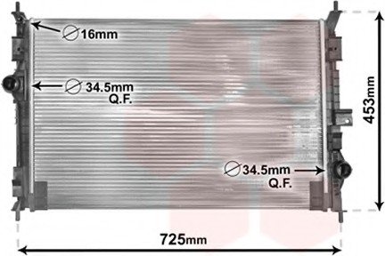 Теплообменник Van Wezel 40002386