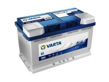 Стартерна батарея (акумулятор) VARTA 580500080 D842