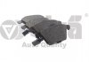 Колодка гальмівна передня з датчиком Audi A6 (02-05) Vika 66981105901 (фото 1)