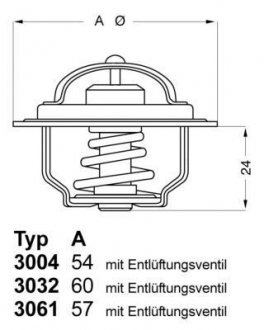 Термостат WAHLER 300488D1