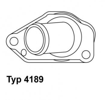 Термостат системы охлаждения WAHLER 418987D