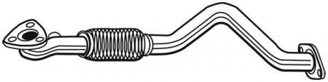 Труба выхлопного газа WALKER 08149
