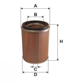 Фильтр воздушный /AM436/1 (выр-во WIX-FILTERS) WIX FILTERS WA6112