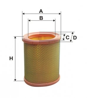 Фильтр воздуха WIX FILTERS WA6485 (фото 1)