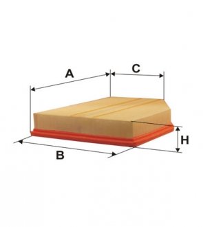 Фільтр повітря WIX FILTERS WA9492