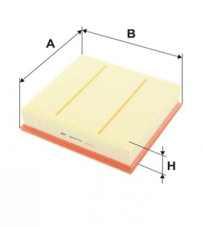 Фільтр повітряний MB A, B 12- (WIX-FILTERS) WIX FILTERS WA9746