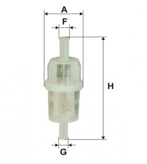 Фільтр палив. MERCEDES /PS821 (вир-во WIX-FILTERS) WIX FILTERS WF8126