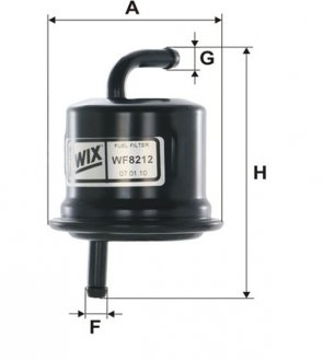 Фільтр палива WIX FILTERS WF8212