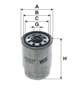 Фільтр палива WIX FILTERS WF8238