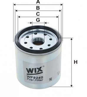 Фільтр палива WIX FILTERS WF8245