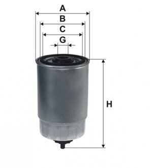 Фільтр палива WIX FILTERS WF8398