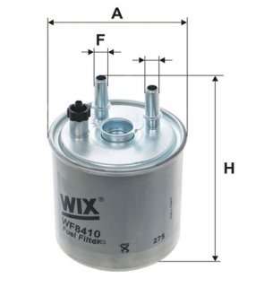 Фільтр палив. /988/1 (вир-во WIX-FILTERS) WIX FILTERS WF8410