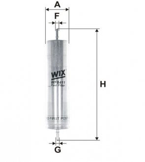 Фільтр паливний (WIX-FILTERS) WIX FILTERS WF8411