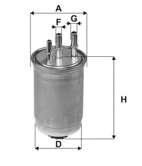 Фильтр топлива WIX FILTERS WF8569 (фото 1)