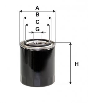 Фільтр масляний WIX FILTERS WL7145