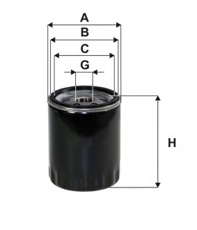 Масляный фильтр WIX FILTERS WL7287