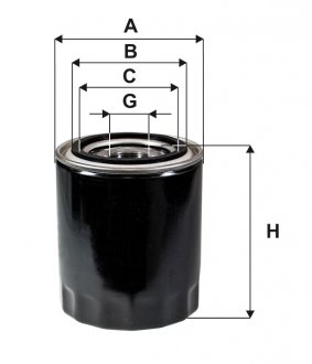 Фільтр масляний WIX FILTERS WL7450