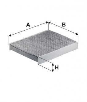Фильтр, воздух во внутренном пространстве WIX FILTERS WP2097