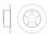 Тормозной диск задний. Audi 100/A6/Passat/Superb (88-08) WOKING D6123.00 (фото 1)