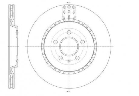 Гальмівний диск задн. A6/A8/A7/Q5/A4/A5/Q7/Touareg/A4/A6/Macan 14- WOKING D61492.10