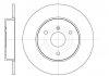 Гальмівний диск пер. Fortwo/Roadster/Cabrio/City Coupe/Crossblade 98-07 WOKING D6617.00 (фото 1)