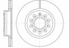 Тормозной диск перед. A3/Caddy/Golf/Jetta/Leon/Octavia/Toledo 03- WOKING D6647.10 (фото 1)