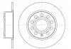 Тормозной диск задний. A3/Altea/Beetle/Bora/Caddy (04-21) WOKING D6649.00 (фото 1)