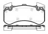 Колодки гальмівні диск. перед. (Remsa) Audi A4 A5 A6 A7 A8 17> (P15633.00) WOKING P1563300 (фото 1)