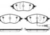 Гальмівні колодки перед. VW Passat 10-/Skoda Octavia 12- (TRW) з датчиком WOKING P15703.01 (фото 1)