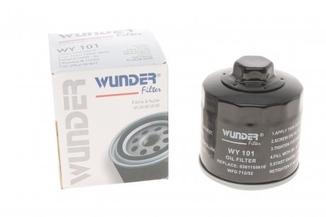 Фільтр масляний WUNDER WUNDER FILTER WY 101