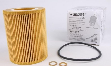 Фильтр масляный WUNDER WUNDER FILTER WY 202 (фото 1)