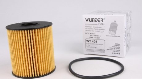Фільтр мастила Transit/Jumper 2.2HDI/2.4TDCi 06-/Peugeot 2.0HDI 03- WUNDER FILTER WY405 (фото 1)