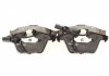 Колодки тормозные дисковые передн, AUDI A4, A6, A8 97-15 Zilbermann 08128 (фото 1)
