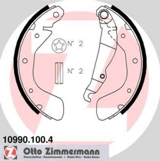 Тормозные колодки.) ZIMMERMANN 109901004