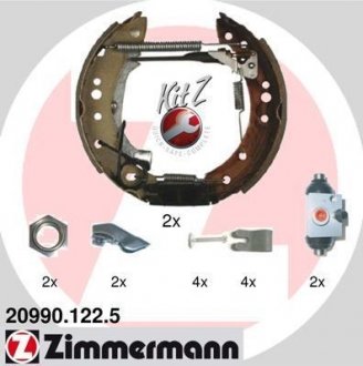 Тормозные колодки.) ZIMMERMANN 209901225