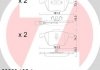 Гальмівні колодки, дискове гальмо (набір) ZIMMERMANN 232691951 (фото 1)