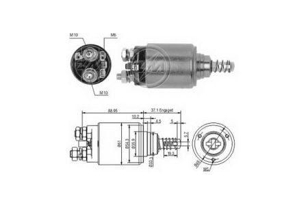 Втягивающее реле ZM ZM645